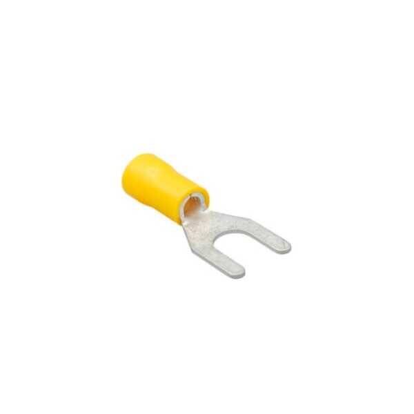 M5 Çatal Tip İzoleli Kablo Ucu 4.00 - 6.00mm2 - 10 Adet
