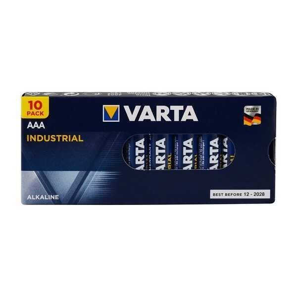 Varta 4003 Endüstriyel Alkalin AAA İnce Kalem Pil 10'lu