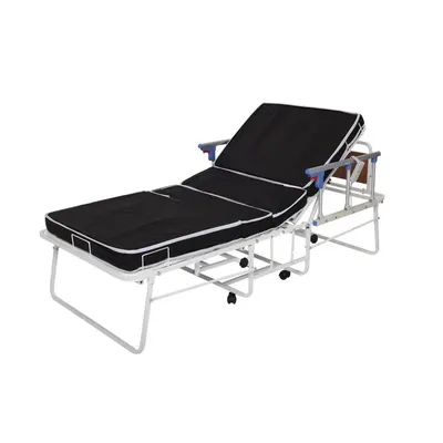 Medikaltec Dual Motorlu Alüminyum Katlanır Hasta Karyolası