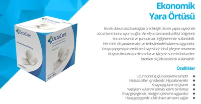 Ekonomik yara örtüsü 6cmx5m