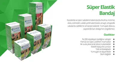 Süper elastik bandaj 15 cm x 4,5 m 1 adet