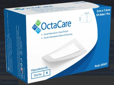 Non-woven yara örtüsü 5 cm x 7,5 cm 50 adet