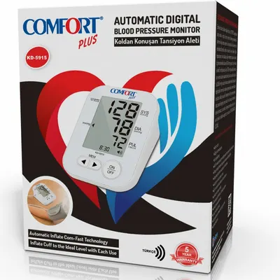 Konuşan tansiyon aleti – Türkçe sesli | Comfort Plus