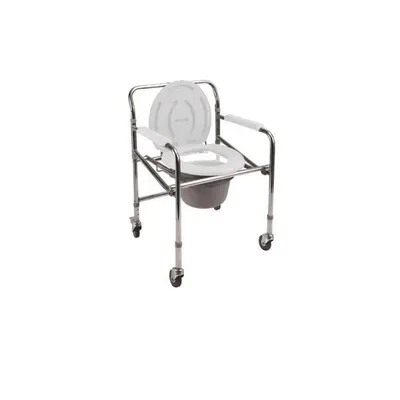 Comfort Plus Klozetli Katlanabilir Tekerlekli Sandalye