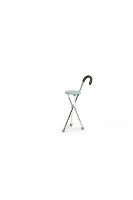 MEDİKAL Stick - Gri Oturmalı Baston
