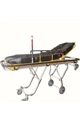 Comfort Plus Full Ambulans Sedye Siyah - Taşınabilir ve Ergonomik