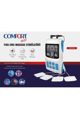 Comfort dm 3000 dijital masaj/ems/tens cihazı aleti