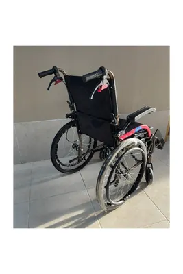 Comfort Plus Jet Black Tekerlekli Sandalye, Alüminyum