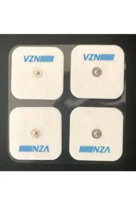 Çıtçıtlı tens pedi çıtçıtlı tens elektrodu 5x5 cm