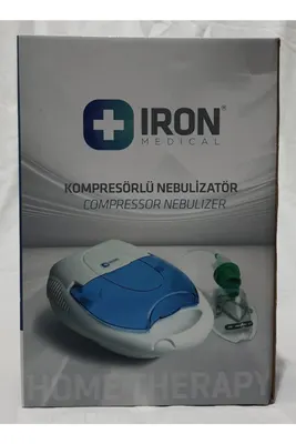 Kompresörlü nebulizatör kapaklı