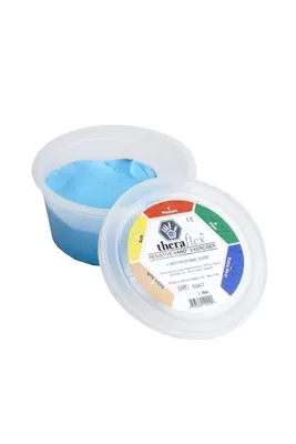 Theraflex el egzersiz hamuru mavi renk 57 gr