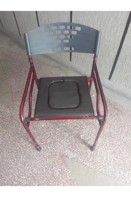 MedikalCim Klozetli Katlanabilir Tekerlekli Sandalye, Ergonomik Tasarım