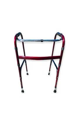 Metal walker yürüteç katlanabilir haraketli