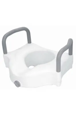MEDİKALCİM Kulplu Tuvalet Yükselticisi - Ergonomik ve Pratik