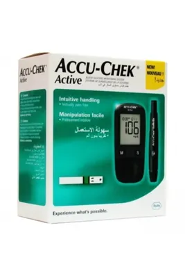 Accu chek roche accu chek active şeker ölçüm cihazı