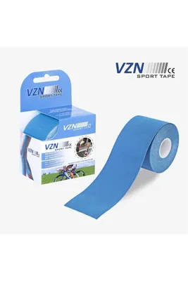 Vzn kinesio sport tape – sporcu ağrı bandı 5m x 5cm mavi 4 adet