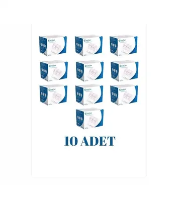 Octamed esnek tıbbi plaster 10mx10cm 10 adet