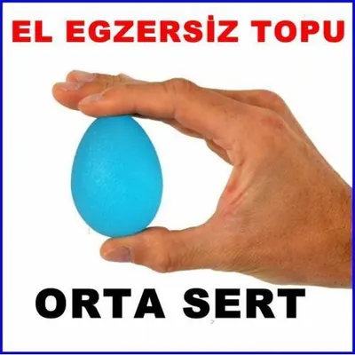 Fizik tedavi el egzersiz topu yeşil: hafif sert