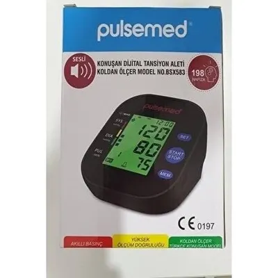 Pulsemed bsx583 konuşan dijital tansiyon aleti