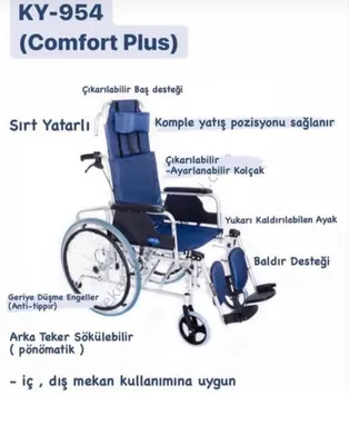 Ky954lgc46 sırtı yatar ayak