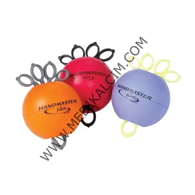 Handmaster plus egzersiz topu el rehabilitasyon topu kırmızı orta