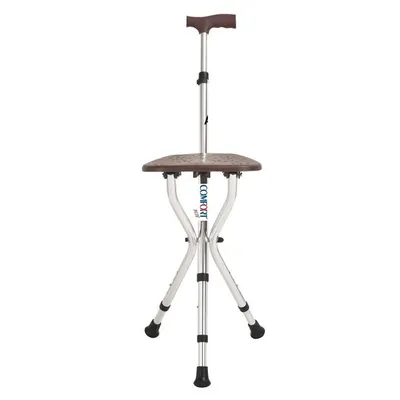 Oturaklı baston – Ayarlanabilir yükseklik | Comfort Plus