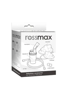 Rossmax Nebulizatör Maske Seti - Yetişkin ve Çocuk Uyumlu