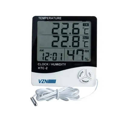 Vizyon Tıp Buzdolabı Termometresi, Geniş LCD Ekran
