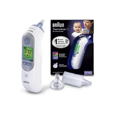 Braun thermoscan 7 irt 6520 kulaktan ateş ölçer