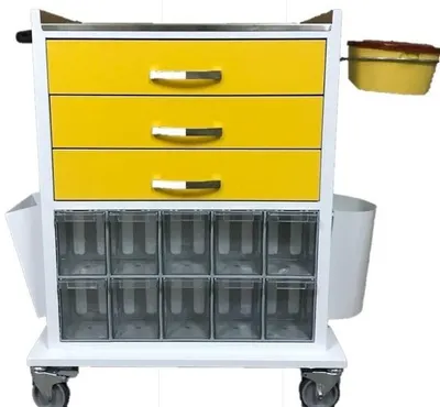 Medikaltec Acil İlaç Arabası - Ergonomik Tasarım, Yüksek Kalite