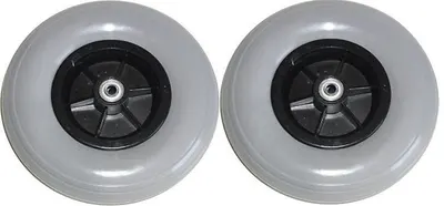 Akülü tekerlekli sandalye 200x50 pu dolgu ön teker 2 adet