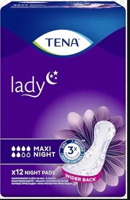 Tena lady maxi night kadınlar i̇çin gece mesane pedi