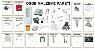 Çağrı Medikal Revir Malzemeleri Hazır Paketi - Pratik ve Güvenilir