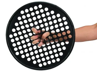 Kifidis El ve Parmak İdman Halkası 36cm Siyah