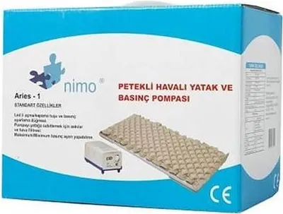 Nimo baklava dilimli havalı yatak