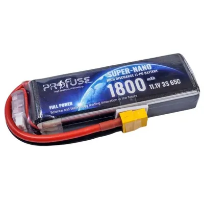 11.1V 3S 1800mAh 65C Lipo Batarya