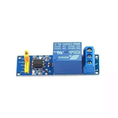 12V 1 Kanal Röle Kartı - Optocoupler Korumalı