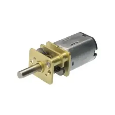 12v 2000rpm Metal Dişli Kutulu Dc Motor