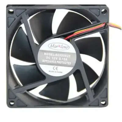 12V DC 3 Kablo FAN 80x80x25mm