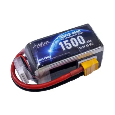 14.8V 4S 1500mAh 95C Lipo Batarya
