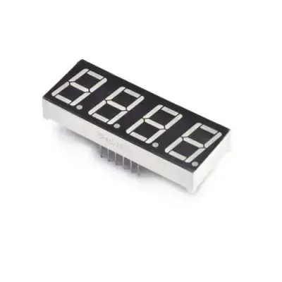 14mm 4'lü Ortak Anot 7 Segment Display/Kırmızı - 0.56inç