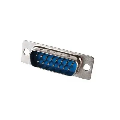 15 Pin Erkek D-Sub Konnektör - Lehim Tip