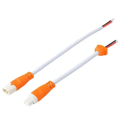 2 Pin Kablolu Su Geçirmez Konnektör Takımı