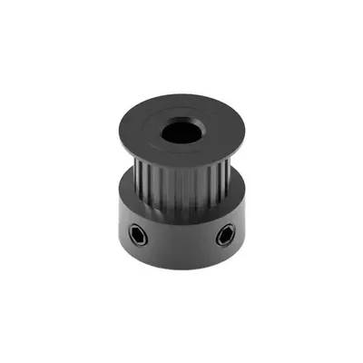 20 Diş GT2 6mm Kasnak - 8mm Şaft Çapı - Siyah