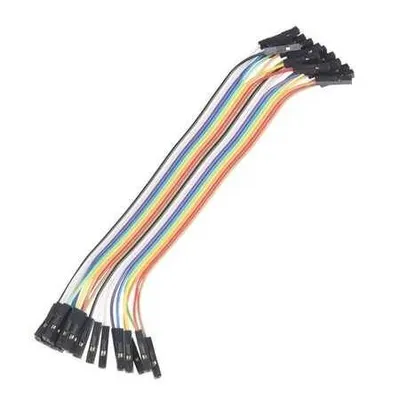 20 Pin Ayrılabilen Dişi-Dişi Jumper Kablo-200mm