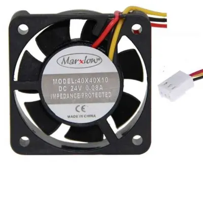 24V DC 3 Kablo FAN 40x40x10mm
