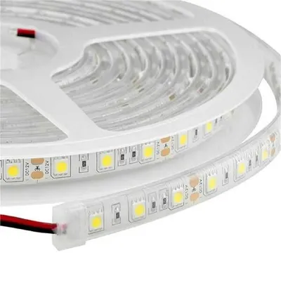 3 Çipli İç Mekan Şerit Led 5 Metre - Mavi