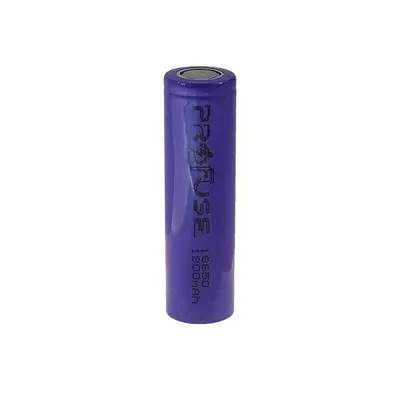 3.7V 1800mAh 18650 Li-ion Şarjlı Pil - Başsız