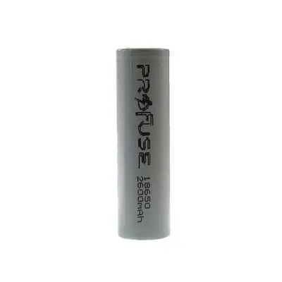 3.7V 2600mAh 18650 Li-ion Şarjlı Pil - Başsız