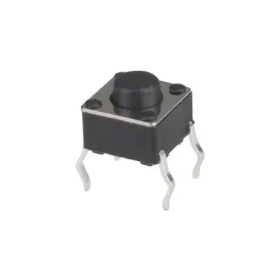 4 Pinli Tact Switch - 6x6x6.5mm